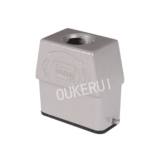 10A Top Entry Struktur Dhuwur M25 Plug Heavy Duty Konektor Hoods