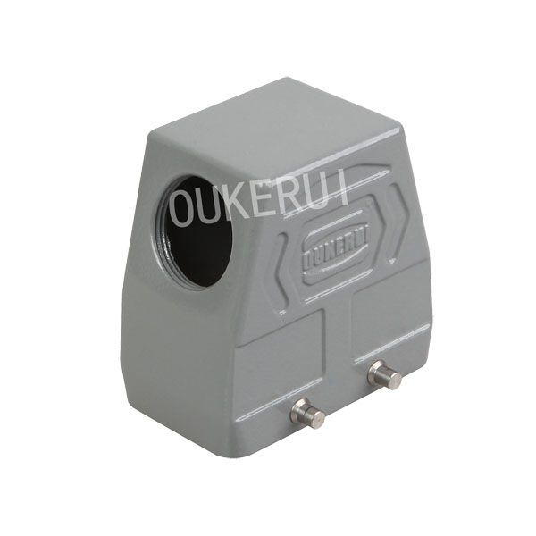 10B Side Entry Struktur Dhuwur PG29 Plug Heavy Duty Konektor Hoods