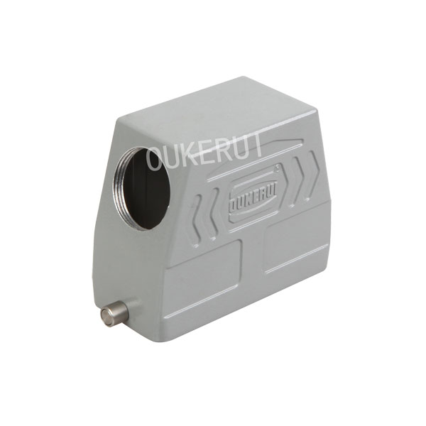 16B Side Entry Struktur Dhuwur M32 Plug Heavy Duty Konektor Hoods