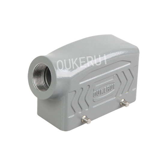 16B Side Entry M25 Plug Heavy Duty Konektor Hoods