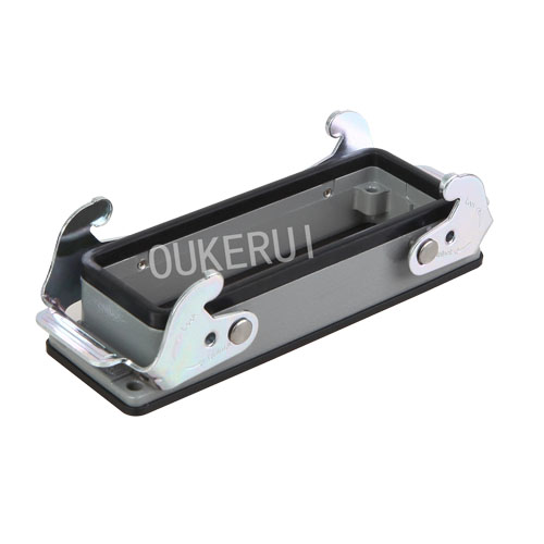 16B lumahing Mounting Double Metal Lever Heavy Duty Konektor Housings