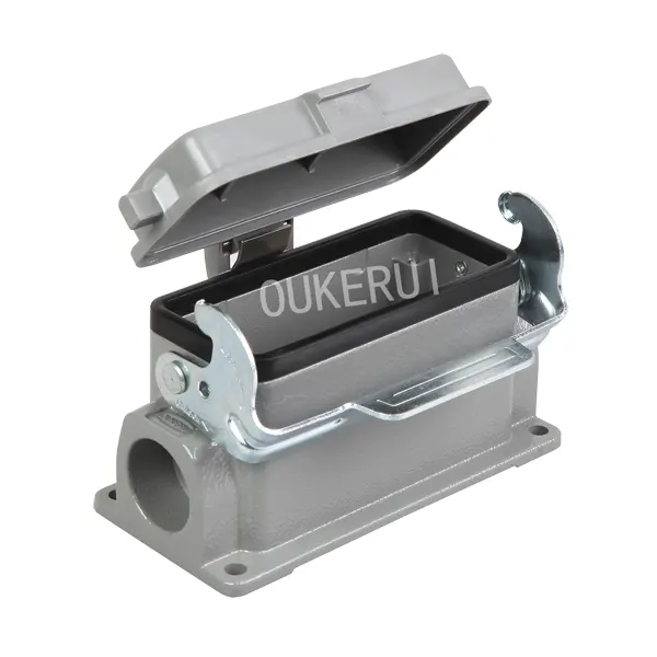 16B lumahing Mounting Heavy Duty Konektor Housing