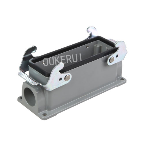 16B lumahing soyo tambah M25 Plug Double Metal Lever Heavy Duty Konektor Housings