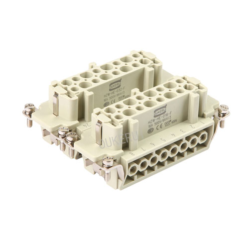 32 Pin 16A 500V Heavy Duty Konektor Female Insert