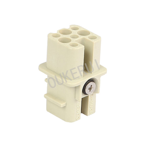 8Pin 10A Heavy Duty Konektor Female Insert